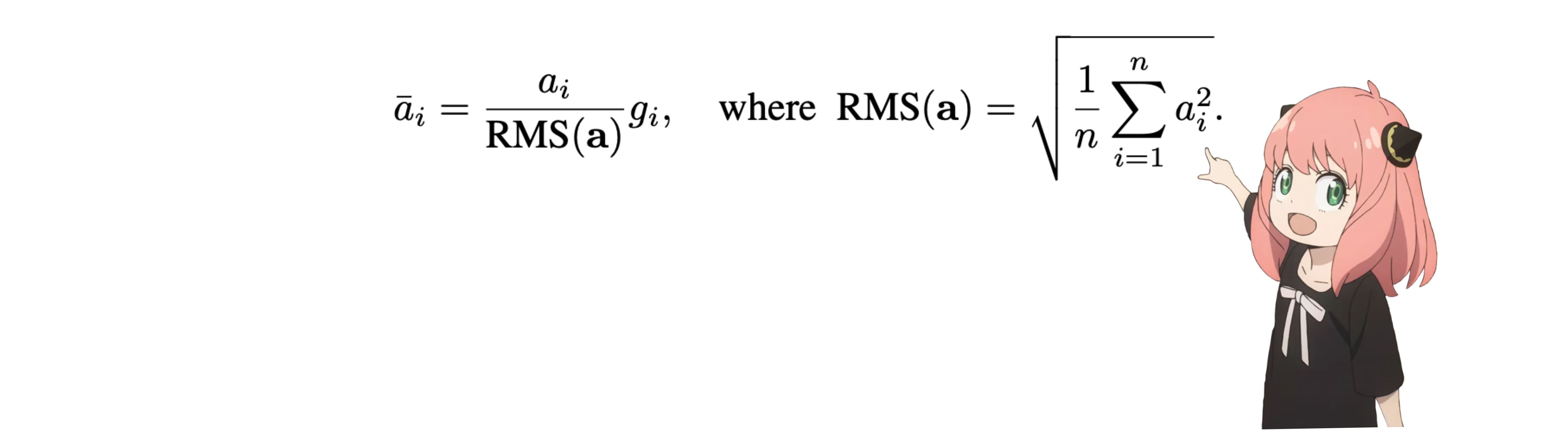Root Mean Square Layer Normalization visualization